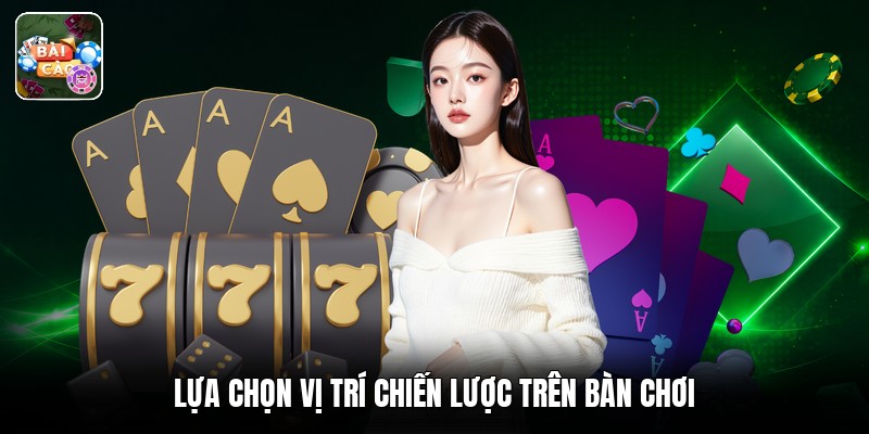 Lựa chọn vị trí chiến lược trên bàn chơi